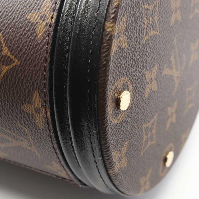 路易威登 Canoe 單肩手提包 M83480 Monogram 帆布 棕色/黑色 二手 LV-4