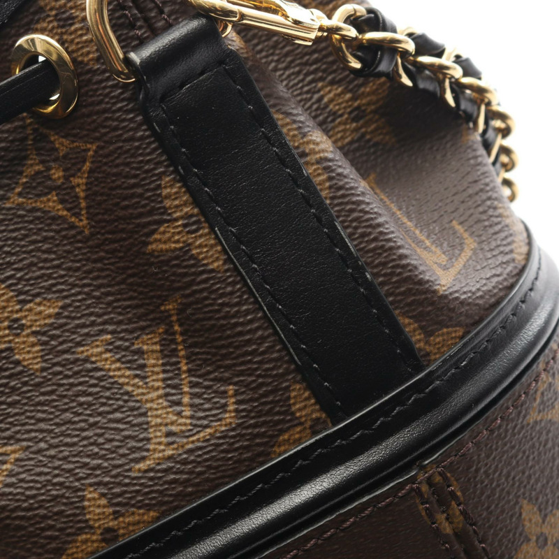 路易威登 Canoe 單肩手提包 M83480 Monogram 帆布 棕色/黑色 二手 LV-6