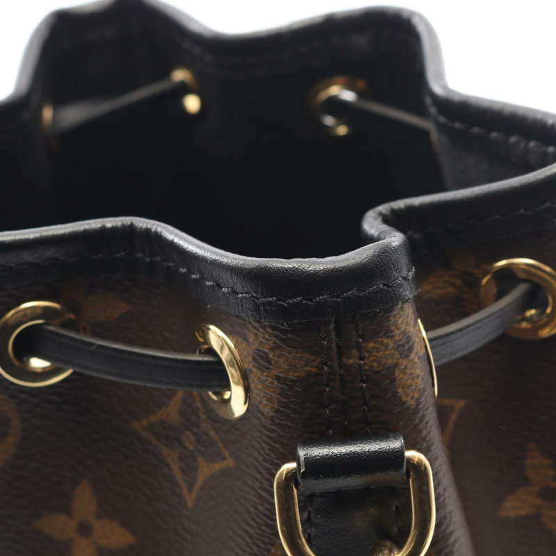 路易威登 Canoe 單肩手提包 M83480 Monogram 帆布 棕色/黑色 二手 LV-7