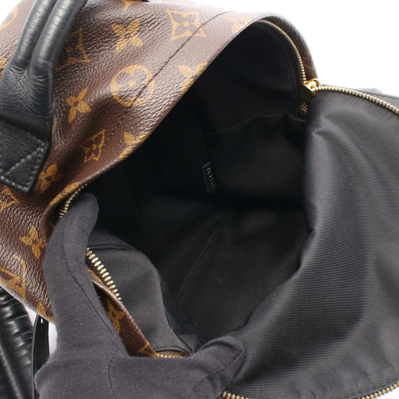 路易威登 Palm Springs 雙肩包 PM M43116 Monogram 反面棕色/米色二手-2