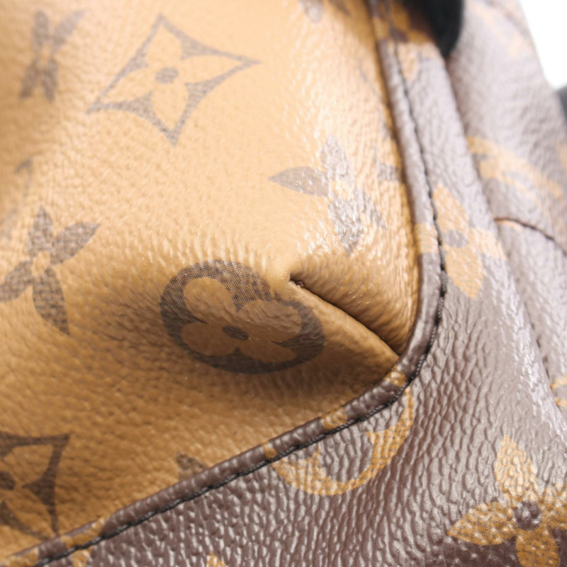 路易威登 Palm Springs 雙肩包 PM M43116 Monogram 反面棕色/米色二手-7