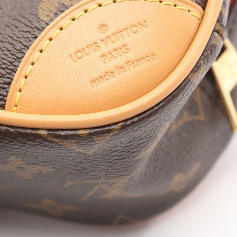 路易威登 Deauville MINI 肩斜背包 M45528 Monogram 帆布 二手-4