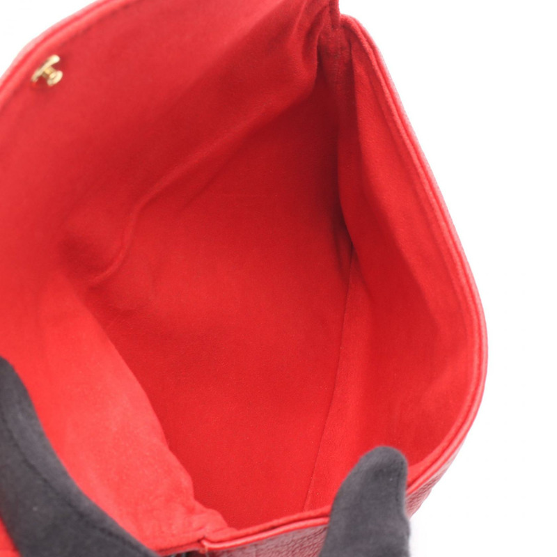 路易威登 Twice Shoulder 斜背包 M50259 Monogram Empreinte 紅色 二手-3