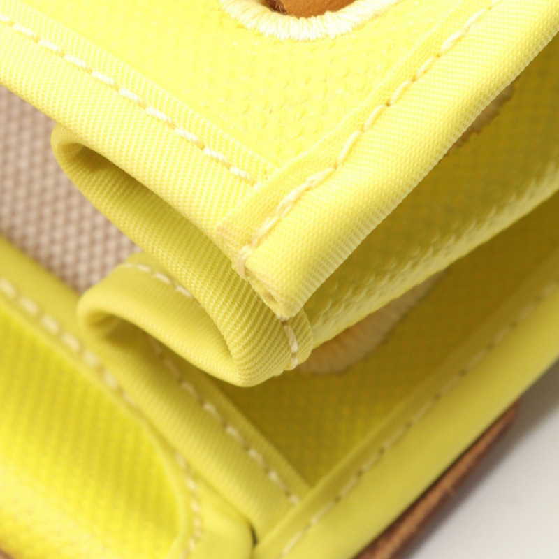 愛馬仕 Herbag Zip PM 單肩手提包 D Toile Twill H Berlin Hunter Lime SHW-7