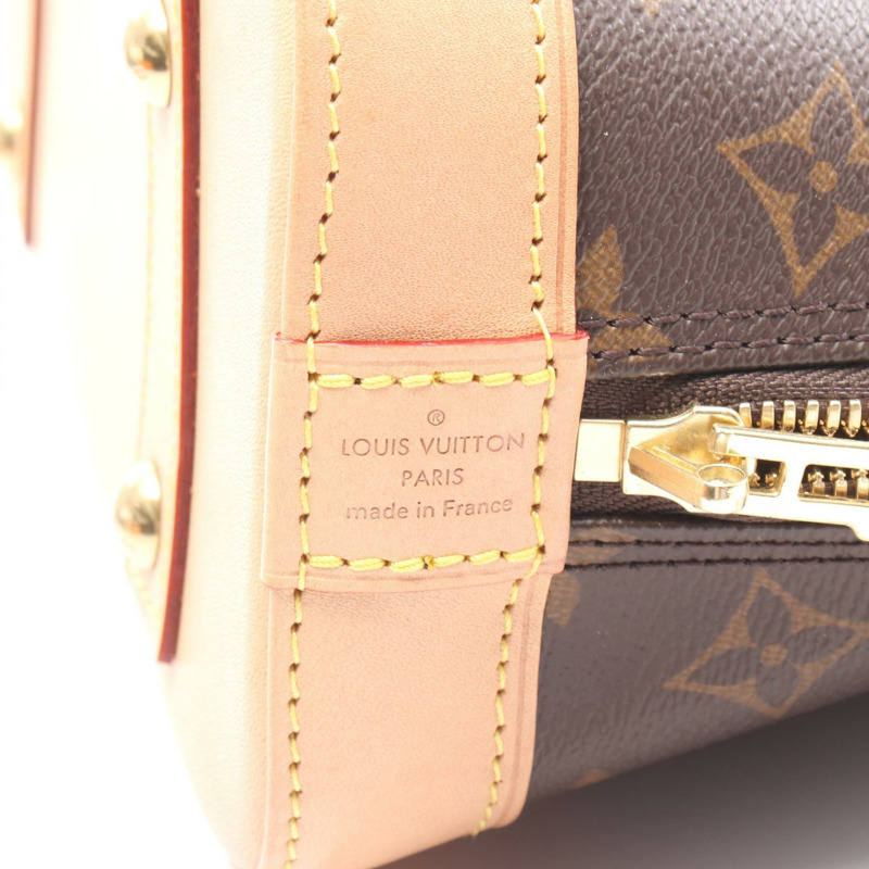 路易威登 Alma BB 單肩手提包 M53152 Monogram 帆布棕色二手女士-3