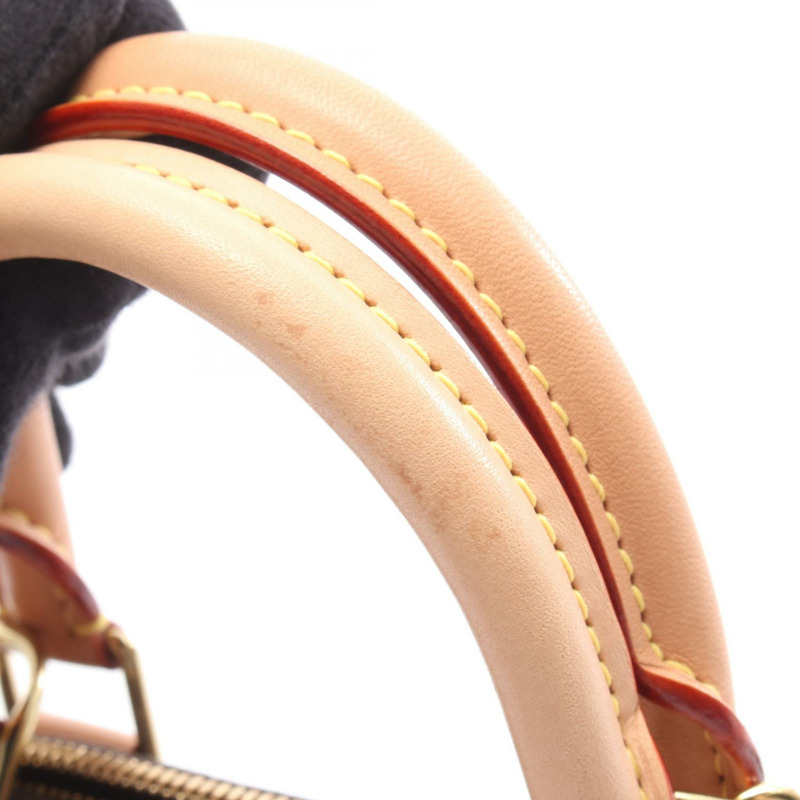 路易威登 Alma BB 單肩手提包 M53152 Monogram 帆布棕色二手女士-5