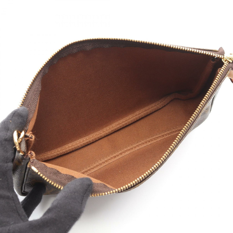路易威登 Pochette Accessoires 手提包 M51980 Monogram 帆布棕色二手 LV-2