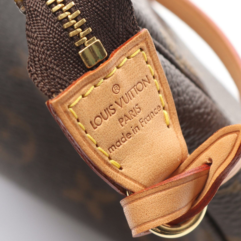 路易威登 Pochette Accessoires 手提包 M51980 Monogram 帆布棕色二手 LV-3