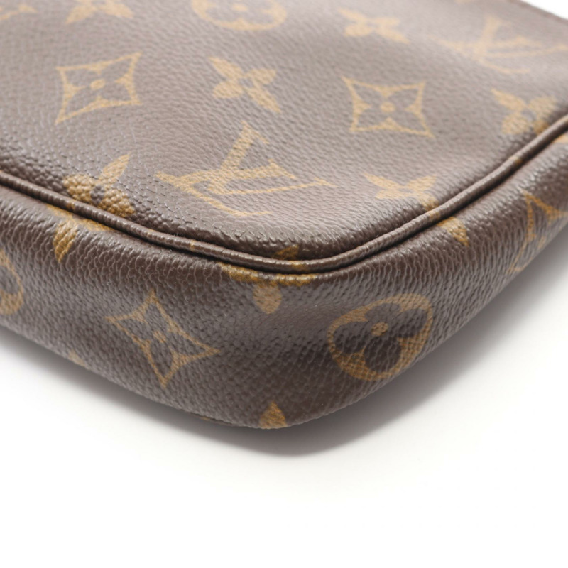 路易威登 Pochette Accessoires 手提包 M51980 Monogram 帆布棕色二手 LV-5