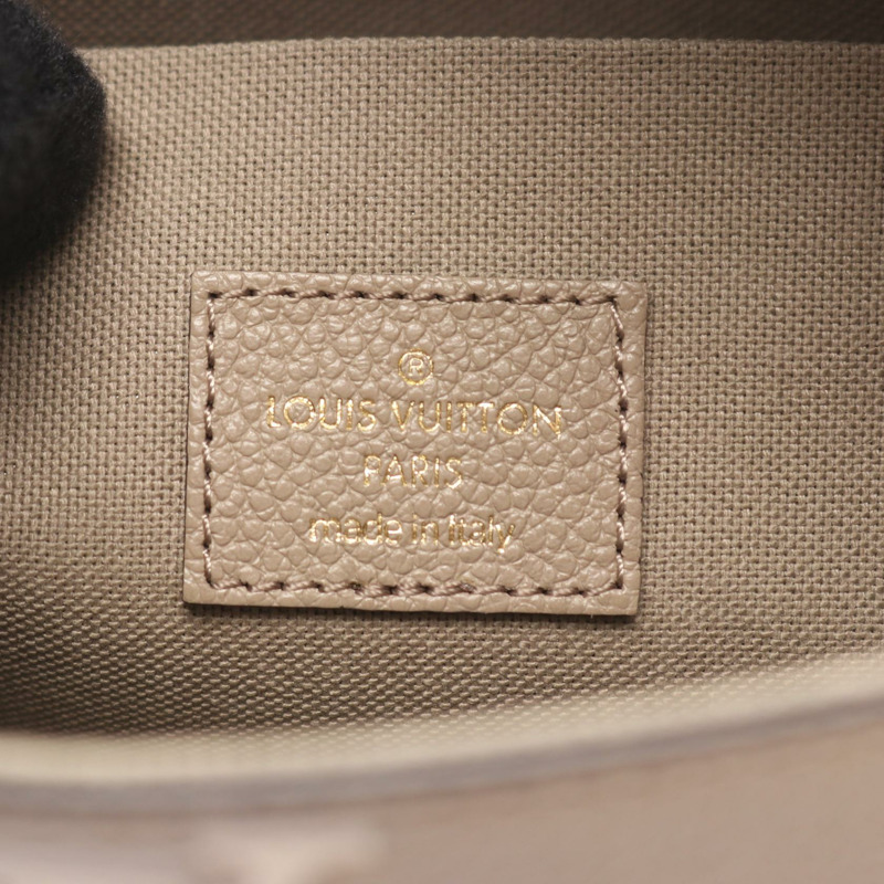 路易威登 Pochette Flicie 單肩包 M69977 Monogram empreinte 米色 二手貨-3