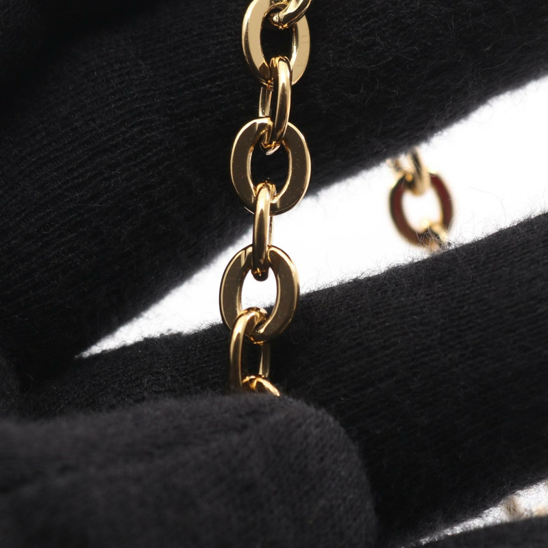 路易威登 Pochette Flicie 單肩包 M69977 Monogram empreinte 米色 二手貨-7