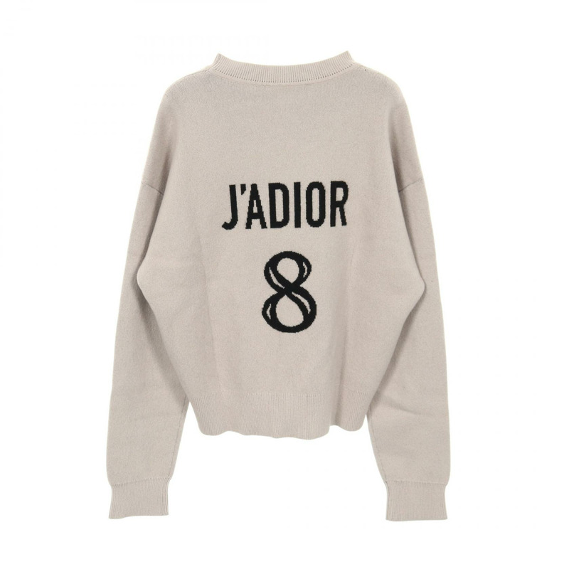 Christian Dior J'ADIOR 8 寬鬆針織衫，羊絨材質，米色，二手女款 #36-1