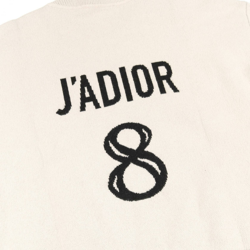 Christian Dior J'ADIOR 8 寬鬆針織衫，羊絨材質，米色，二手女款 #36-6
