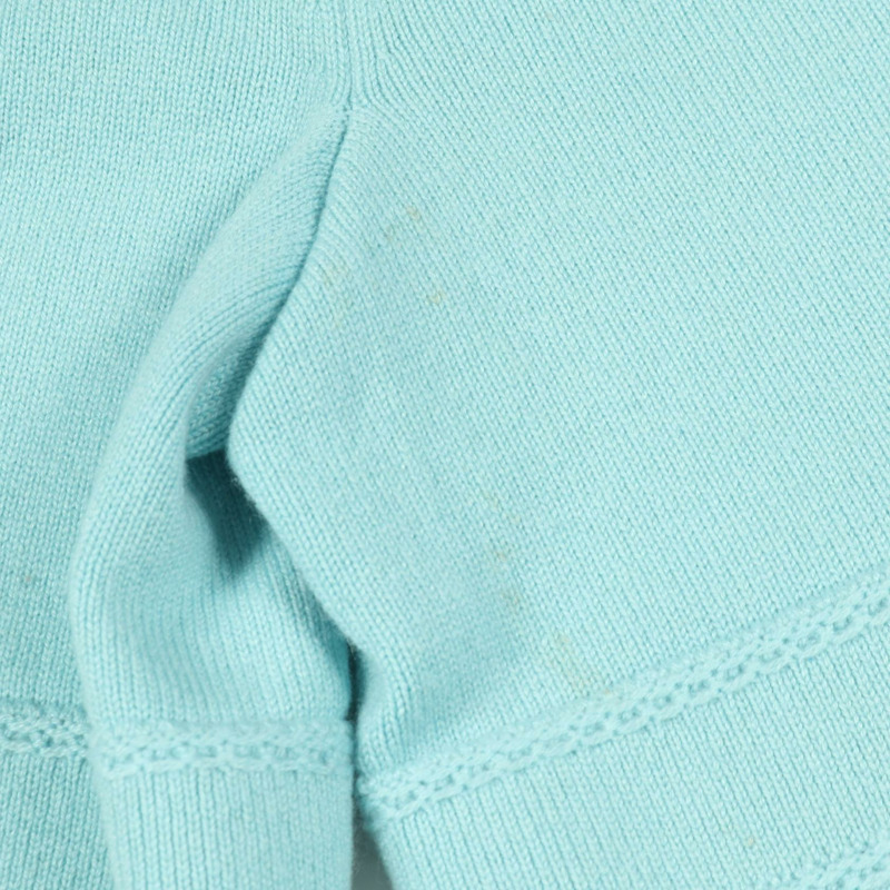 香奈兒 COCO 標誌短褲 #34 羊絨藍紫色二手女款 CC-5