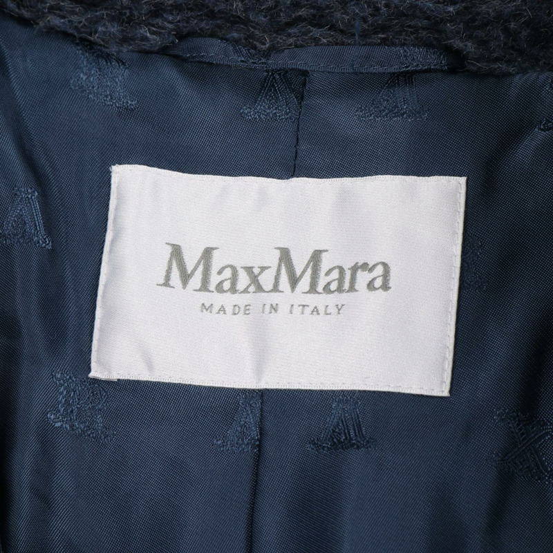 MAX MARA TEDDY 泰迪熊外套 24210161426 羊毛羊駝毛 藍色 二手 女款-2