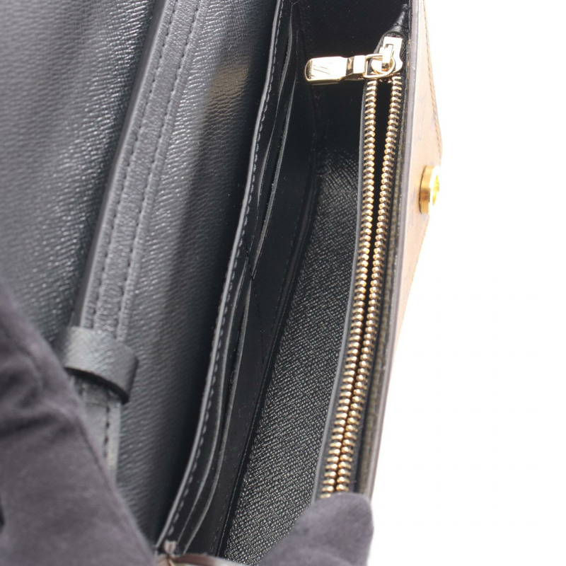 路易威登 Book Wallet 單肩斜背包 M81830 Monogram Reverse 棕色-2