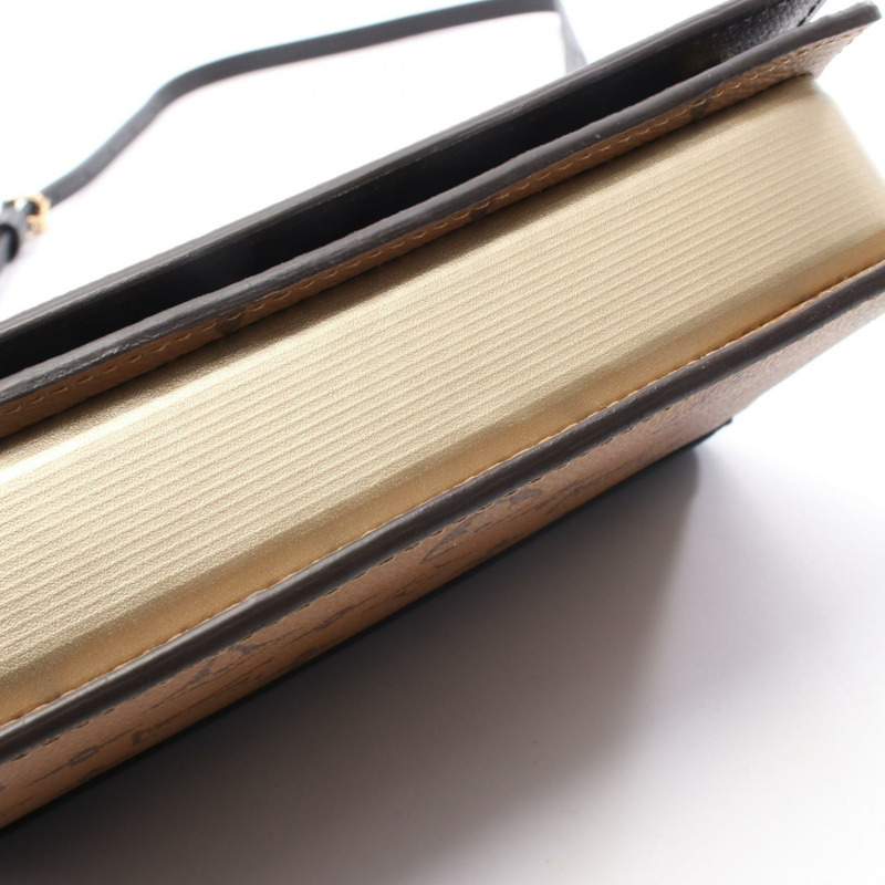 路易威登 Book Wallet 單肩斜背包 M81830 Monogram Reverse 棕色-7