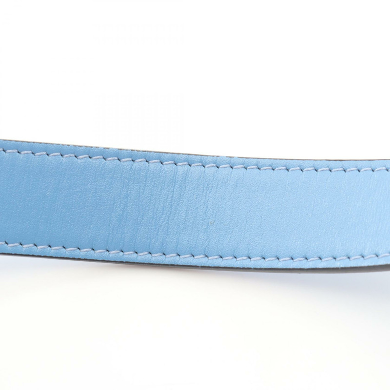 GUCCI Luce 小號 GG 帆布單肩包 788061 皮革淺藍色 二手 女士-5