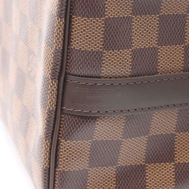 路易威登 Speedy Bandouriere 25 手提包 N40575 Damier 皮革 Ebene 二手-3