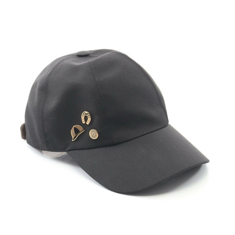 愛馬仕 Serena 羊毛跳帽 黑色 二手 女士