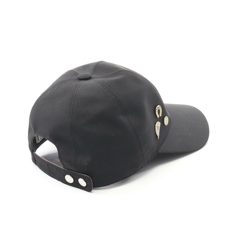 愛馬仕 Serena 羊毛跳帽 黑色 二手 女士-1