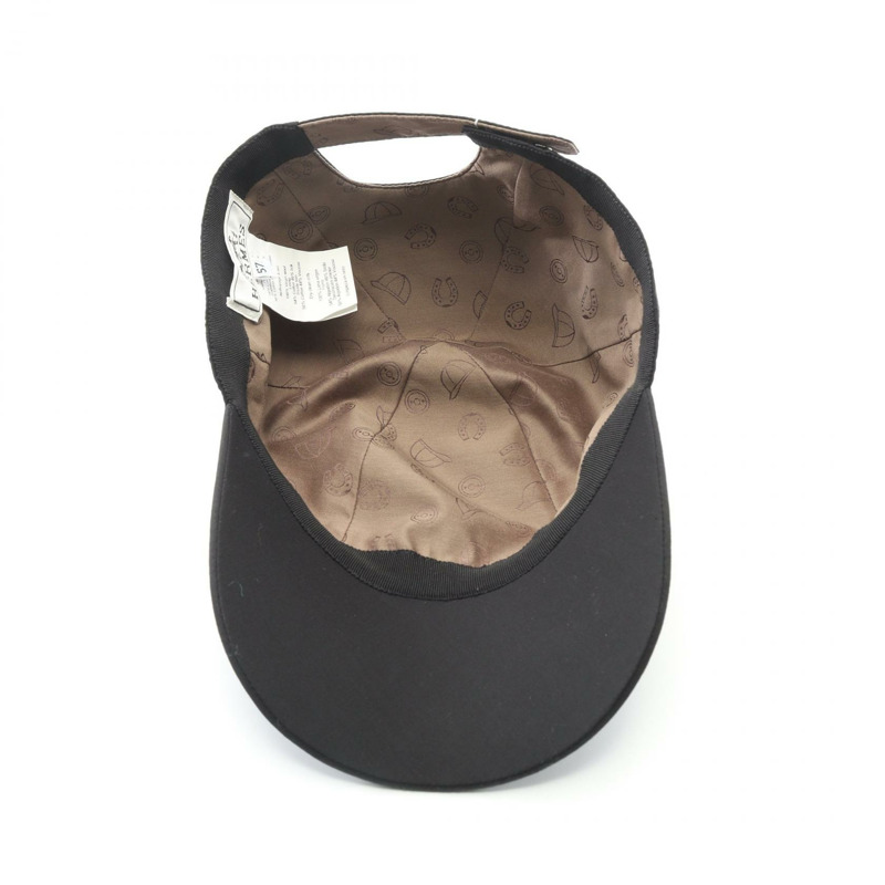 愛馬仕 Serena 羊毛跳帽 黑色 二手 女士-2