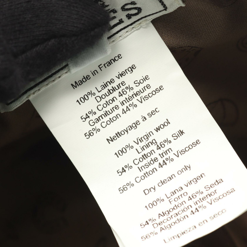 愛馬仕 Serena 羊毛跳帽 黑色 二手 女士-4