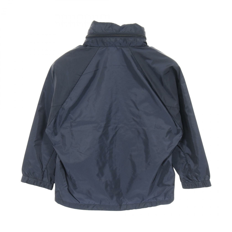 PRADA Re-Nylon 輕便雨衣外套 #36 尼龍海軍藍 logo 二手女款-1