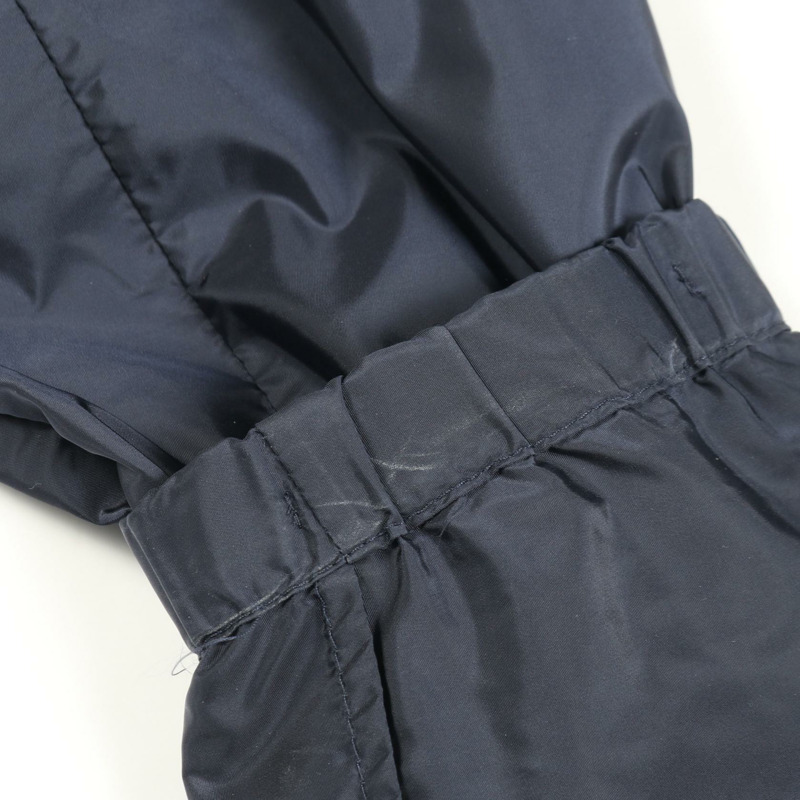 PRADA Re-Nylon 輕便雨衣外套 #36 尼龍海軍藍 logo 二手女款-6