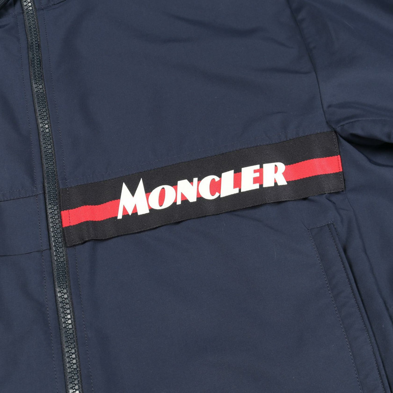 MONCLER ILDUT 其他外套 聚酯纖維 海軍藍 二手 男士-12