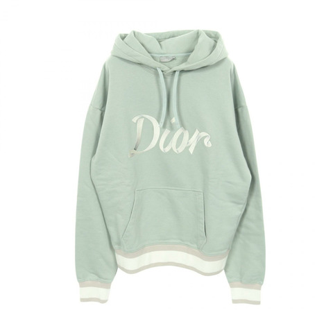 Christian Dior 連帽衛衣，純棉材質，綠色、米色、白色，二手男士S碼