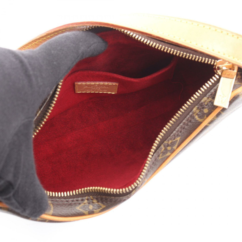 路易威登 Pochette 羊角麵包單肩包 M51510 Monogram 帆布皮革 LV-2