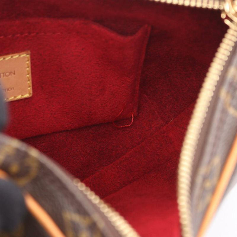 路易威登 Pochette 羊角麵包單肩包 M51510 Monogram 帆布皮革 LV-5