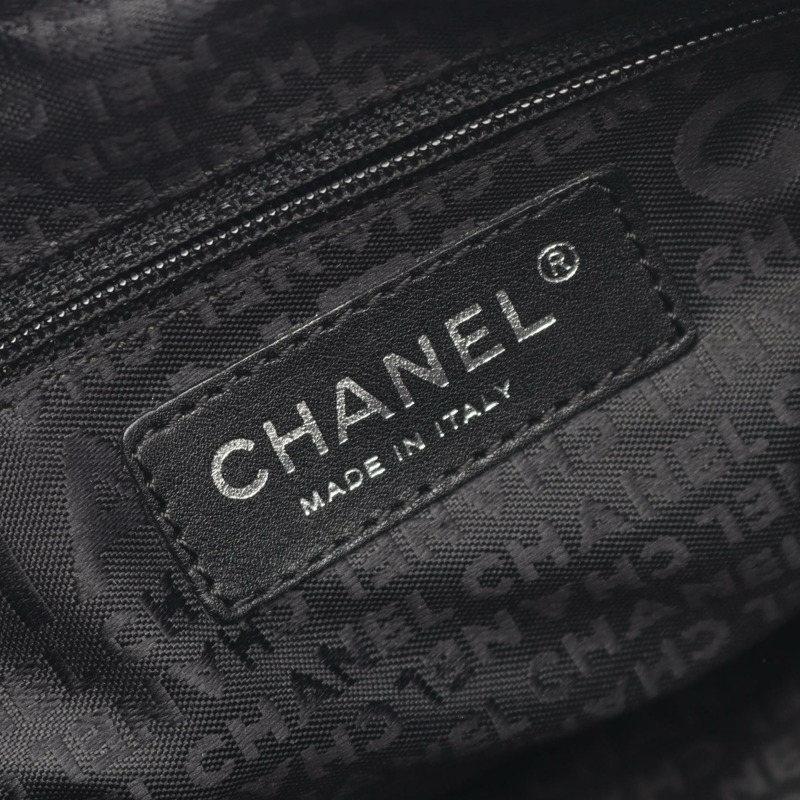 香奈兒 (CHANEL) Matelasse 羊皮單肩包，黑色，二手，女士，帶五金配件-3