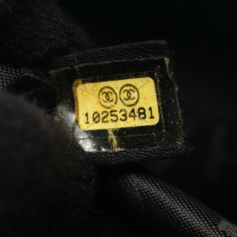 香奈兒 (CHANEL) Matelasse 羊皮單肩包，黑色，二手，女士，帶五金配件-4