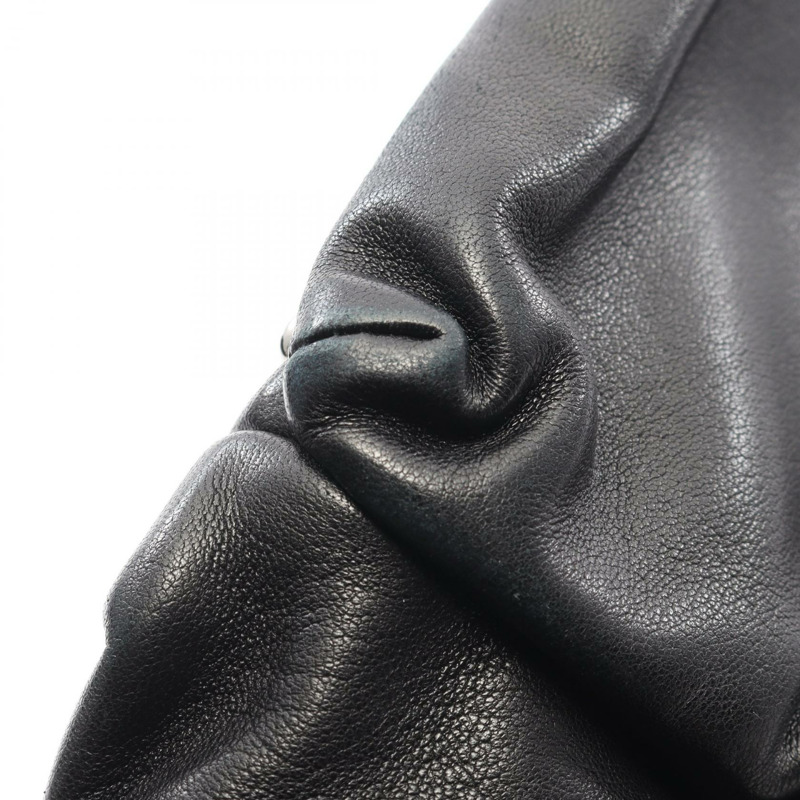 香奈兒 (CHANEL) Matelasse 羊皮單肩包，黑色，二手，女士，帶五金配件-8