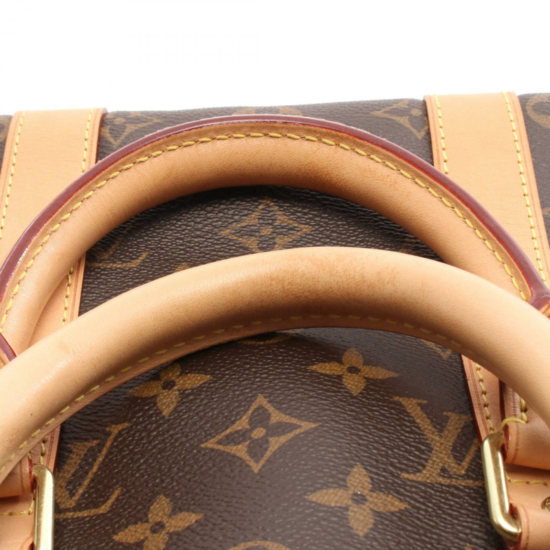 路易威登 Keepall 45 旅行手提包 M41428 Monogram 皮革 棕色 二手-6