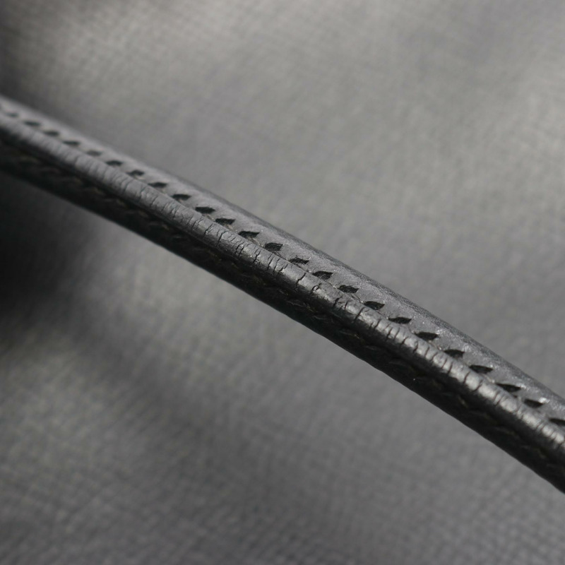 愛馬仕 Plume 32 手提包，庫爾舍維爾皮革，黑色，二手，女士，帶五金配件。-8