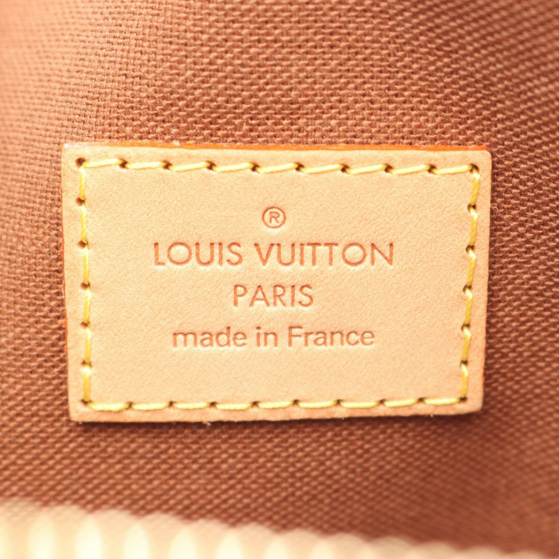 路易威登 Lockit 手提包 M40102 Monogram 皮革棕色二手女士-3