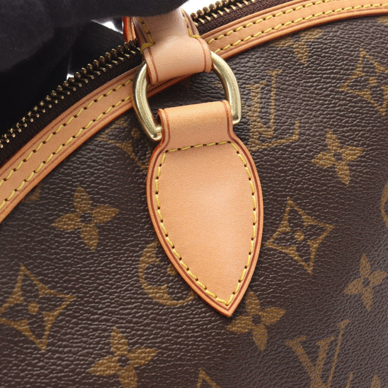 路易威登 Lockit 手提包 M40102 Monogram 皮革棕色二手女士-6