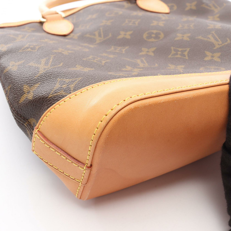 路易威登 Lockit 手提包 M40102 Monogram 皮革棕色二手女士-12