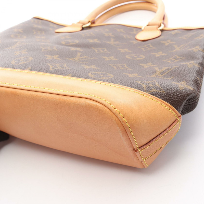 路易威登 Lockit 手提包 M40102 Monogram 皮革棕色二手女士-13