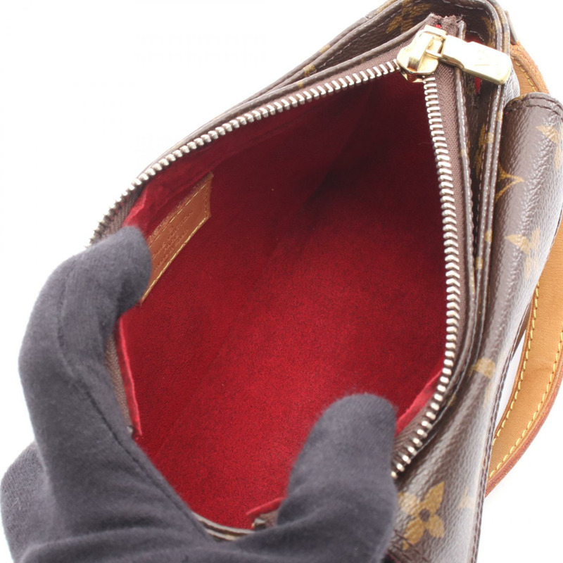 路易威登 Vivacite PM 單肩斜背包 M51165 Monogram 棕色皮革-2