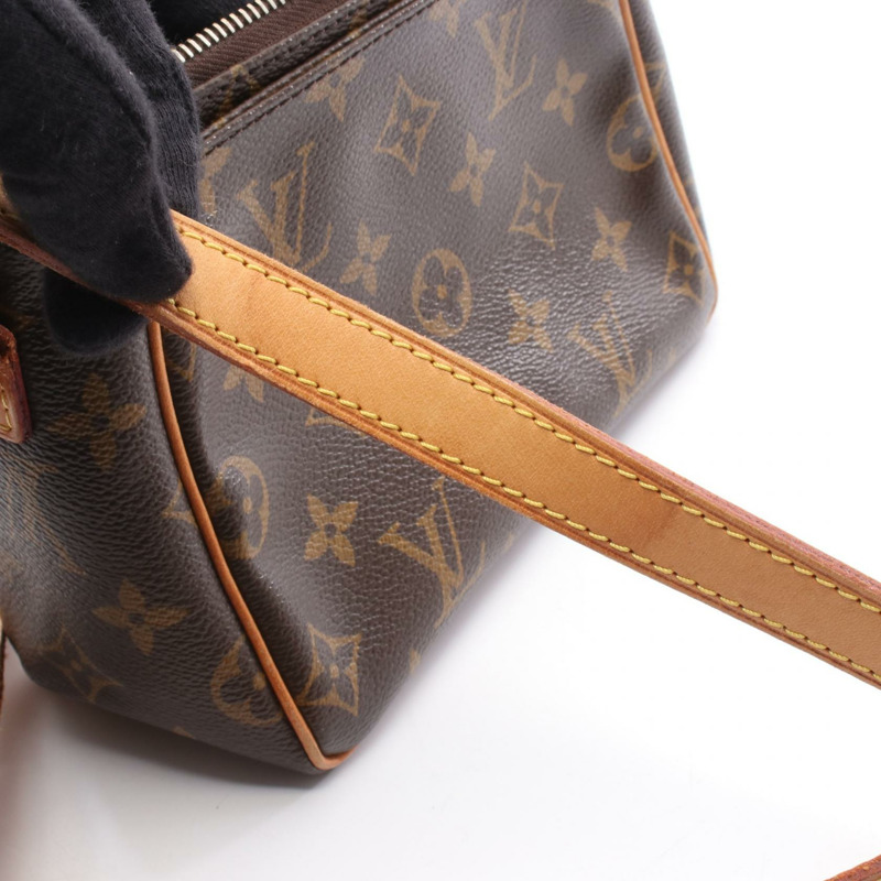 路易威登 Vivacite PM 單肩斜背包 M51165 Monogram 棕色皮革-7