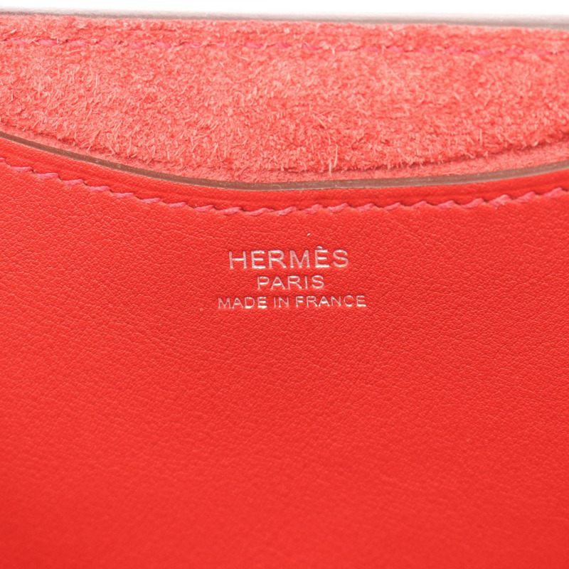 愛馬仕 (HERMES) in the loop 18 手提包 B 084274CK Taurillon Clemence Rouge casaque SHW-3