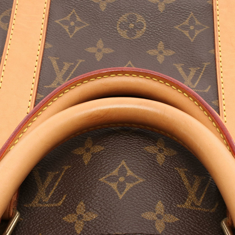路易威登 Keepall 50 旅行手提包 M41426 Monogram 皮革 棕色 二手 LV-5