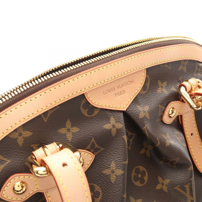 路易威登 Tivoli GM 單肩手提包 M40144 Monogram 皮革 棕色 二手-7