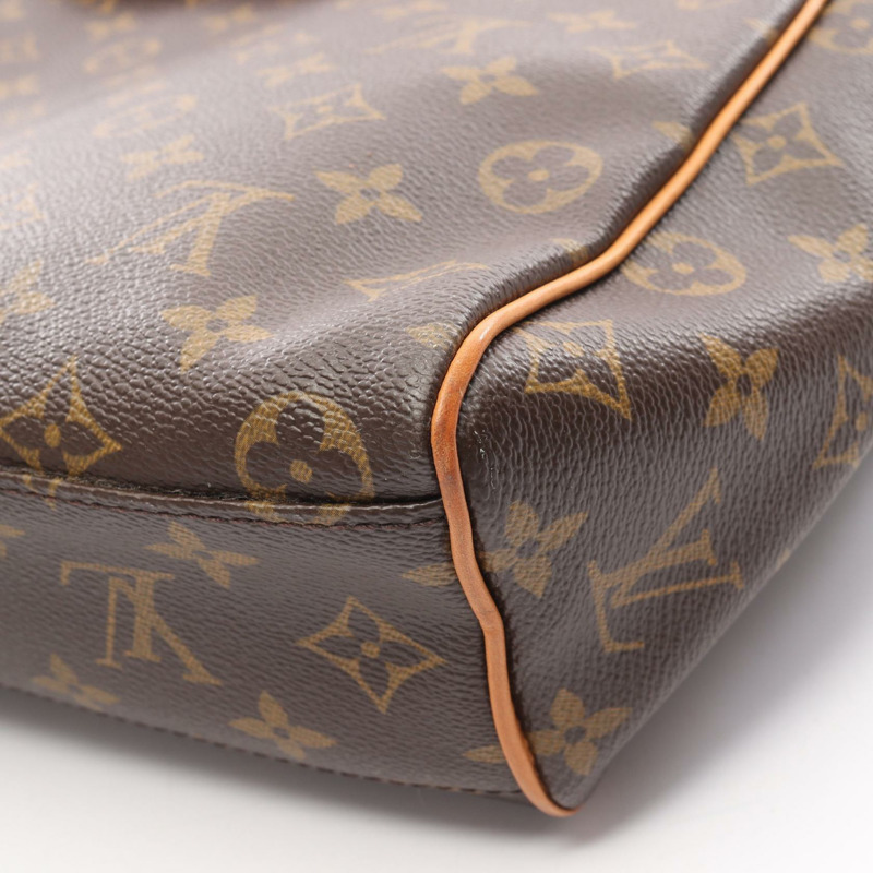 路易威登 Valmy GM 單肩斜背包 M40526 Monogram 皮革 棕色 二手-8