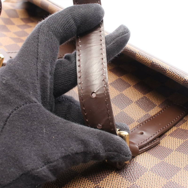 路易威登 Chelsea 手提單肩包 N51119 Damier 皮革 棕色 Ebene 二手-5