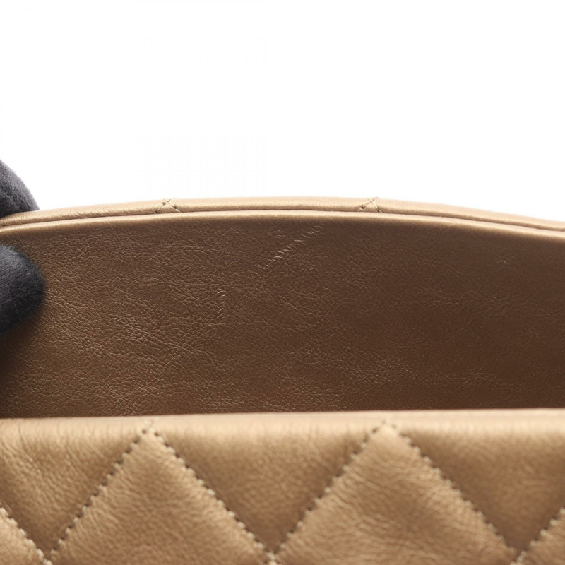 香奈兒 (CHANEL) 絎縫鏈條肩背包 A67493 棕色皮革 二手女士-11